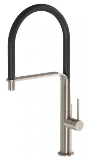 Vido Sink Mixer ( Flexible Hose) 5Star | Made From Brass In Black By Phoenix by PHOENIX, a Kitchen Taps & Mixers for sale on Style Sourcebook