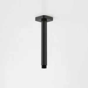 Luna Straight Arm Square Flange 210 | Made From Brass In Black By Caroma by Caroma, a Showers for sale on Style Sourcebook