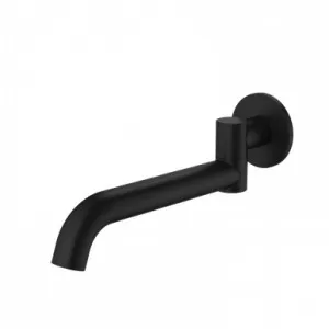 Liano II Basin/Bath Swivel Outlet Round 220mm Spout Matte 6Star | Made From Brass In Black By Caroma by Caroma, a Bathroom Taps & Mixers for sale on Style Sourcebook