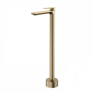 Urbane II Freestanding Bath Filler Brushed | Made From Brass/Brushed Brass By Caroma by Caroma, a Bathroom Taps & Mixers for sale on Style Sourcebook