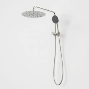 Urbane II Compact Twin Shower 3Star | Made From Brass In Brushed Nickel By Caroma by Caroma, a Showers for sale on Style Sourcebook