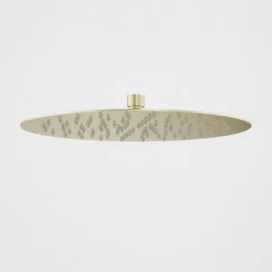 Urbane II Rain Shower 300mm Round Brushed 3Star | Made From Brass/Brushed Brass By Caroma by Caroma, a Showers for sale on Style Sourcebook