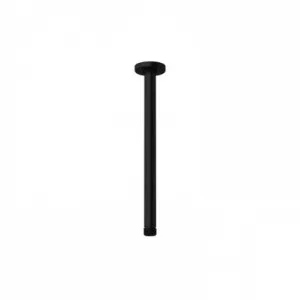 Urbane II Ceiling Shower Arm 300mm Matte | Made From Brass In Black By Caroma by Caroma, a Showers for sale on Style Sourcebook