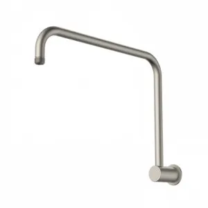 Urbane II Wall Upswept Shower Arm 400mm | Made From Brass In Brushed Nickel By Caroma by Caroma, a Showers for sale on Style Sourcebook