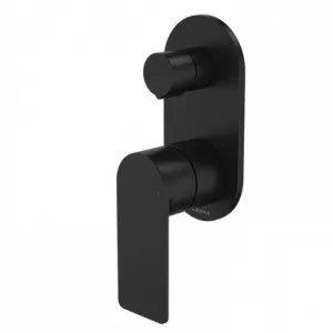 Urbane II Bath/Shower Mixer With Diverter Round Cover Plate Matte Sales Kit | Made From Brass In Black By Caroma by Caroma, a Bathroom Taps & Mixers for sale on Style Sourcebook