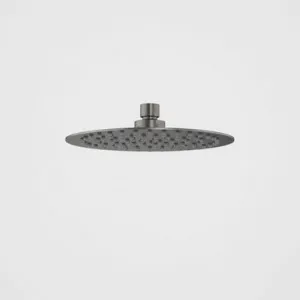 Urbane II Rain Shower Head 200mm Round 4Star | Made From Brass In Gunmetal By Caroma by Caroma, a Showers for sale on Style Sourcebook