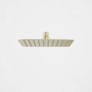 Urbane II Rain Shower - 200mm Square - 4 Star - Brushed | Made From Brass/Brushed Brass By Caroma by Caroma, a Showers for sale on Style Sourcebook