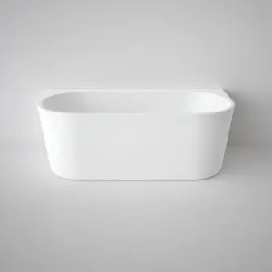Urbane II Back-To-Wall Freestanding Bath 1600mm In White By Caroma by Caroma, a Bathtubs for sale on Style Sourcebook