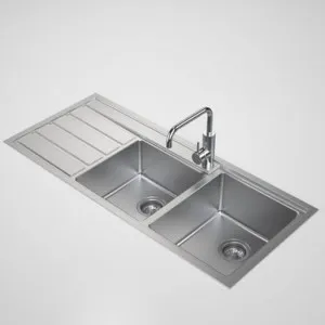 Compass 1.75 Bowl Sink Right Hand Bowl 1Th | Made From Stainless Steel By Caroma by Caroma, a Kitchen Sinks for sale on Style Sourcebook