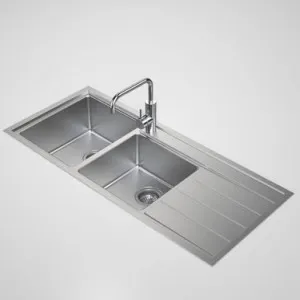 Compass 1.75 Bowl Sink Left Hand Bowl 1Th | Made From Stainless Steel By Caroma by Caroma, a Kitchen Sinks for sale on Style Sourcebook