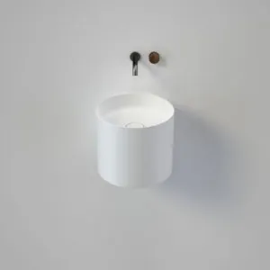 Elvire 400 Wall Basin 0Th | Made From Metal In White | 10L By Caroma by Caroma, a Basins for sale on Style Sourcebook