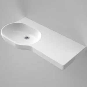 Opal 920 Right Hand Wall Basin 0 Tap Hole | Made From Vitreous China In White | 10L By Caroma by Caroma, a Basins for sale on Style Sourcebook