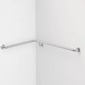 Virtu Comfort Grab Rail 760X1000mm Left Hand - 90 Degree Horizontal | Made From Stainless Steel By Caroma by Caroma, a Showers for sale on Style Sourcebook