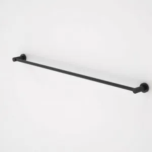 Cosmo Single Towel Rail 930mm | Made From Metal In Black By Caroma by Caroma, a Towel Rails for sale on Style Sourcebook