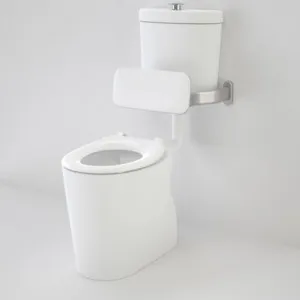 Care 610 Cleanflush® Connector Easy Height Snv Suite With Backrest & Caravelle Single Flap Seat 4Star In White By Caroma by Caroma, a Toilets & Bidets for sale on Style Sourcebook