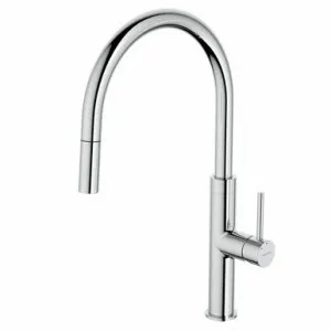 Liano II Pull-Out Sink Mixer 6Star | Made From Brass In Chrome Finish By Caroma by Caroma, a Kitchen Taps & Mixers for sale on Style Sourcebook