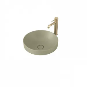 Liano II 400mm Round Inset Basin Matte (Special Order) In Green By Caroma by Caroma, a Basins for sale on Style Sourcebook