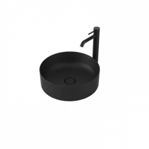 Liano II 400mm Round Above Counter Basin In Matte Black By Caroma by Caroma, a Basins for sale on Style Sourcebook