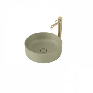 Liano II 400mm Round Above Counter Basin Matte (Special Order) In Green By Caroma by Caroma, a Basins for sale on Style Sourcebook