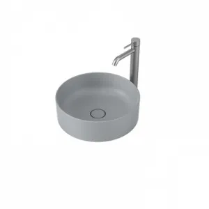 Liano II 400mm Round Above Counter Basin Matte (Special Order) In Grey By Caroma by Caroma, a Basins for sale on Style Sourcebook