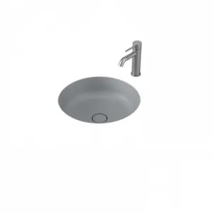 Liano II 440mm Round Under/Over Counter Basin Matte (Special Order) In Grey By Caroma by Caroma, a Basins for sale on Style Sourcebook