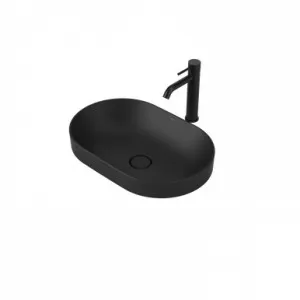 Liano II 530mm Pill Inset Basin In Matte Black By Caroma by Caroma, a Basins for sale on Style Sourcebook