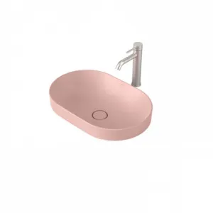 Liano II 530mm Pill Inset Basin Matte (Special Order) In Pink By Caroma by Caroma, a Basins for sale on Style Sourcebook