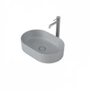 Liano II 530mm Pill Above Counter Basin Matte (Special Order) In Grey By Caroma by Caroma, a Basins for sale on Style Sourcebook