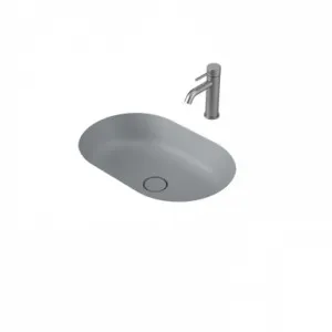 Liano II 580mm Pill Under/Over Counter Basin Matte (Special Order) In Grey By Caroma by Caroma, a Basins for sale on Style Sourcebook