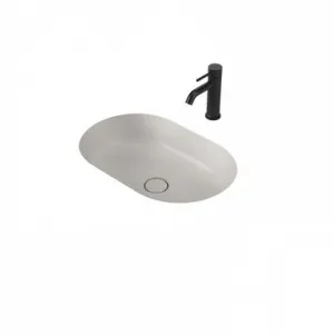 Liano II 580mm Pill Under/Over Counter Basin Matte Speckled (Special Order) In Matte White By Caroma by Caroma, a Basins for sale on Style Sourcebook