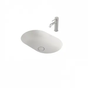 Liano II 580mm Pill Under/Over Counter Basin In Matte White By Caroma by Caroma, a Basins for sale on Style Sourcebook