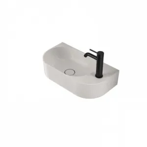 Liano II Hand Wall Basin (1 Tap Hole) Matte Speckled (Special Order) In Matte White By Caroma by Caroma, a Basins for sale on Style Sourcebook