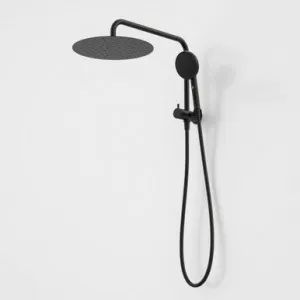 Urbane II Compact Twin Shower Matte 3Star | Made From Brass In Black By Caroma by Caroma, a Showers for sale on Style Sourcebook