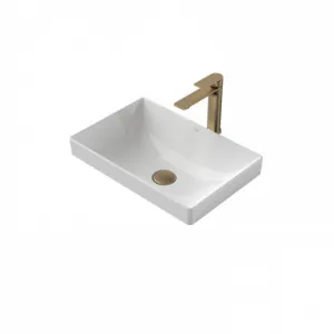 Urbane II Inset Vanity Basin 500mm X 330mm X 187mm No Tap Landing No Overflow | Made From Ceramic In White By Caroma by Caroma, a Basins for sale on Style Sourcebook