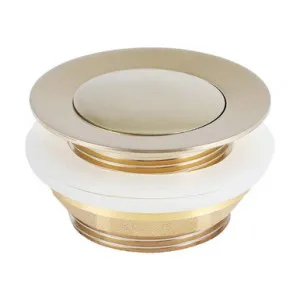 Universal Pop-Up Plug & Waste Classic In Gold By Oliveri by Oliveri, a Traps & Wastes for sale on Style Sourcebook