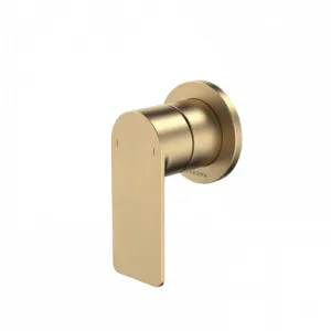 Urbane II Bath/Shower Mixer Round Cover Plate Brushed | Made From Brass/Brushed Brass By Caroma by Caroma, a Bathroom Taps & Mixers for sale on Style Sourcebook