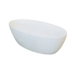 Naples Freestanding Oval Bath 1700mm In White By Oliveri by Oliveri, a Bathtubs for sale on Style Sourcebook