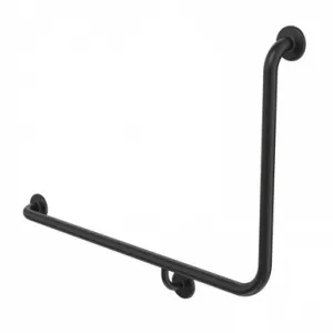 Care Support Grab Rail 90 Degree 960X600 Angled Left Matte | Made From Rubber In Black By Caroma by Caroma, a Showers for sale on Style Sourcebook