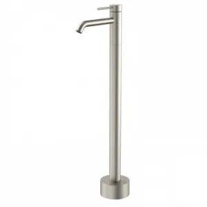 Liano II Freestanding Bath Filler | Made From Gunmetal In Brushed Nickel By Caroma by Caroma, a Bathroom Taps & Mixers for sale on Style Sourcebook