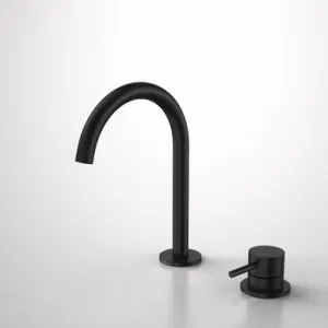 Liano II Hob Basin Mixer Set 160mm | Made From Gunmetal In Matte Black By Caroma by Caroma, a Bathroom Taps & Mixers for sale on Style Sourcebook