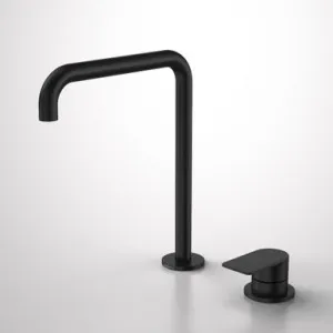 Urbane II Hob Basin/Sink Mixer Set 210mm | Made From Gunmetal In Matte Black By Caroma by Caroma, a Kitchen Taps & Mixers for sale on Style Sourcebook