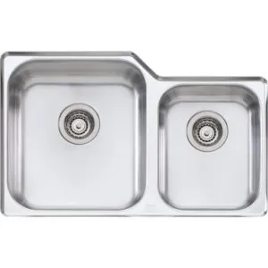 Nu-Petite 1 & 3/4 Bowl Undermount Sink Nth | Made From Stainless Steel By Oliveri by Oliveri, a Kitchen Sinks for sale on Style Sourcebook