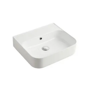 Dublin Wall Hung Basin No Taphole | Made From Vitreous China In White By Oliveri by Oliveri, a Basins for sale on Style Sourcebook