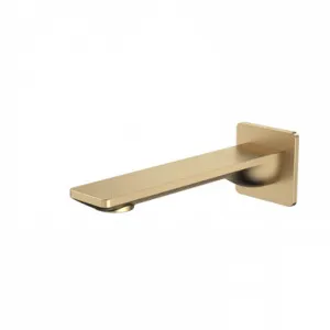 Urbane II Bath/Basin Outlet Square Cover Plate 180mm Brushed | Made From Brass/Brushed Brass By Caroma by Caroma, a Bathroom Taps & Mixers for sale on Style Sourcebook