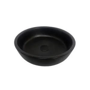 Resort Above Counter Basin 435mm X 435mm X 120mm Matte | Made From Ceramic In Black | 9L to Rim By ADP by ADP, a Basins for sale on Style Sourcebook