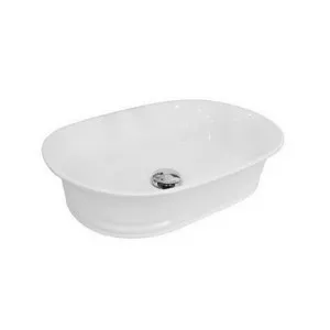 Titan Above Counter Basin 550mm X 385mm X 125mm Gloss | Made From Ceramic In White/Gloss White | 8L to Rim By ADP by ADP, a Basins for sale on Style Sourcebook