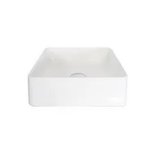Malo Above Counter Basin 360mm X 360mm X 110mm Gloss | Made From Ceramic In White/Gloss White | 8L to Rim By ADP by ADP, a Basins for sale on Style Sourcebook