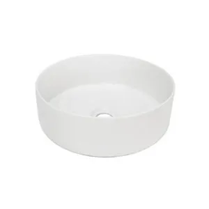 Margot Above Counter Basin 360mm X 360mm X 130mm Gloss | Made From Ceramic In White/Gloss White | 9L to Rim By ADP by ADP, a Basins for sale on Style Sourcebook