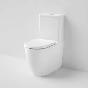 Urbane II Cleanflush® Wall Faced Close Coupled Toilet Suite Bottom Inlet With Soft Close Seat 4Star In White By Caroma by Caroma, a Toilets & Bidets for sale on Style Sourcebook