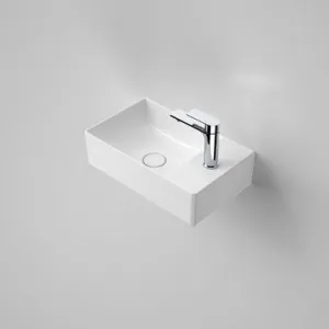 Urbane II Hand Wall Basin 460mm X 280mm X 172mm No Overflow 1Th | Made From Ceramic In White | 5.9L By Caroma by Caroma, a Basins for sale on Style Sourcebook